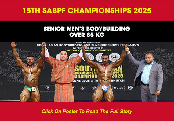 SENIOR MEN'S BODYBUILDING OVER 85 KG...